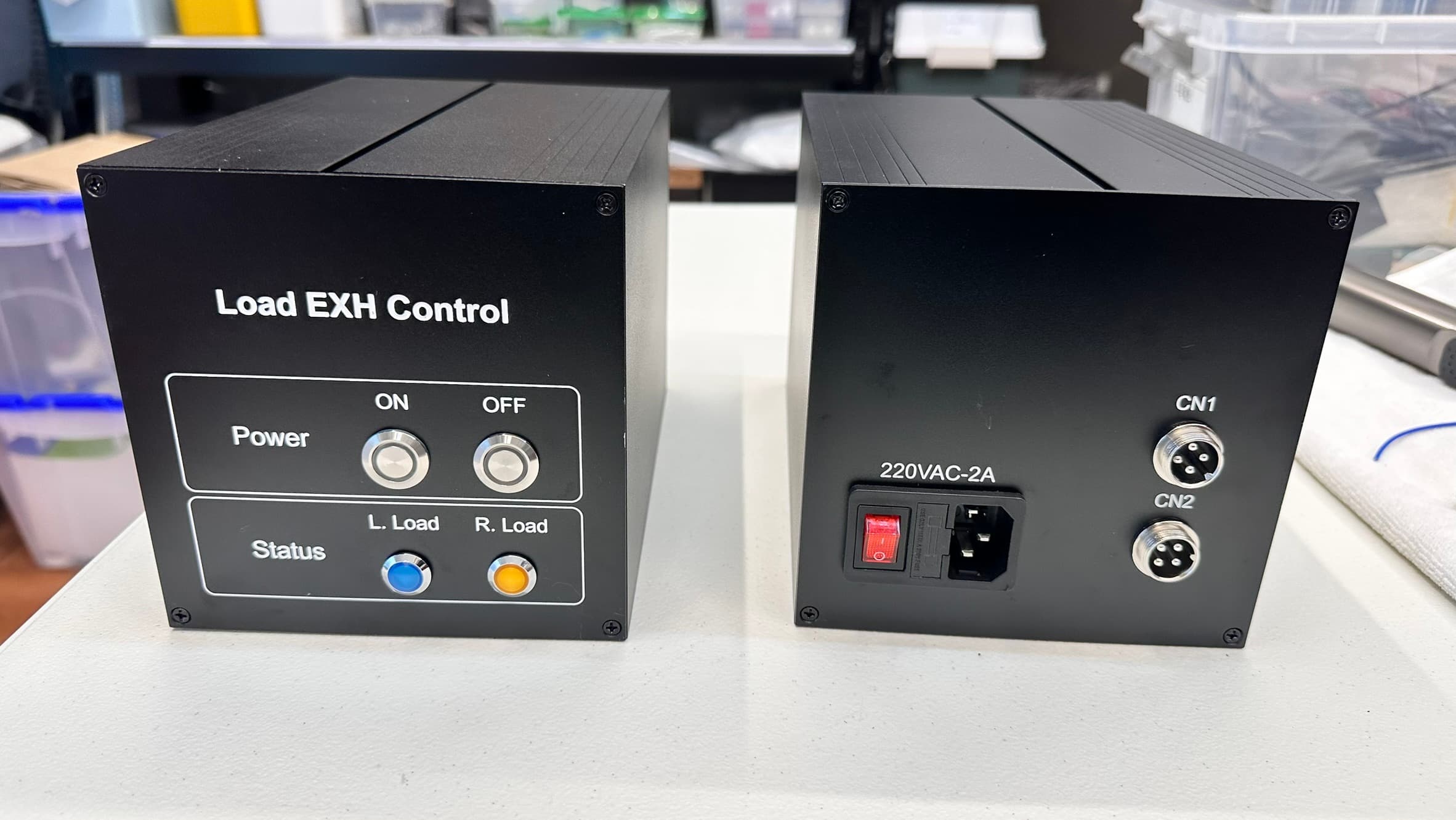 LOAD LOCK EXHASUT CONTROLLER 주문제작 현장 사진