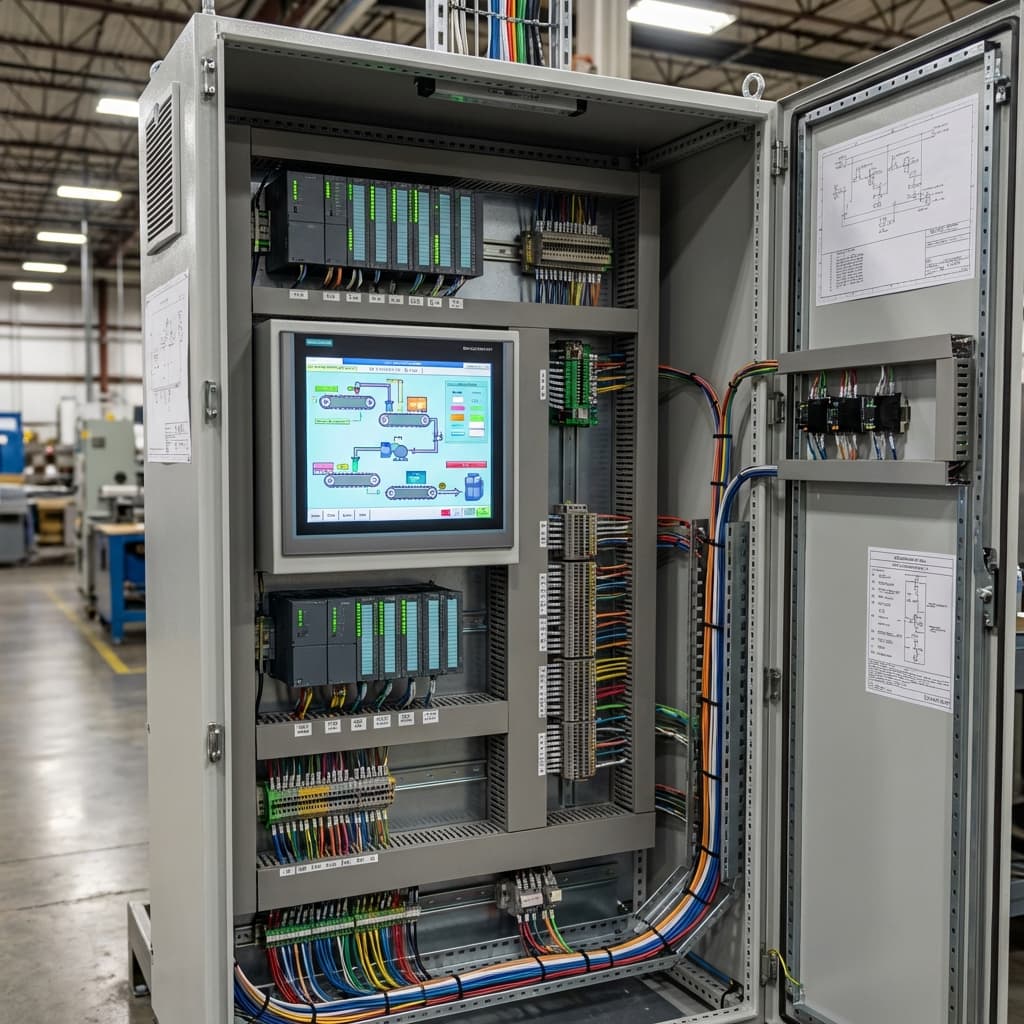 PLC & Touch Panel (System Control)